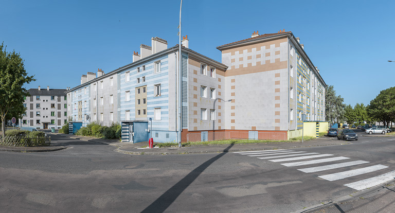 Ensemble d'immeubles à Logements, immeubles A à K
