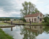 site de l'écluse 11 du versant Yonne, dite d'Eguilly (canal de Bourgogne)