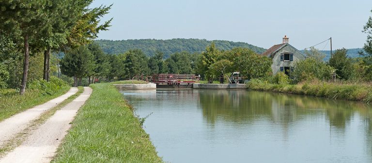 site de l'écluse 19 du versant Yonne, dite de Marigny 2ème (canal de Bourgogne)