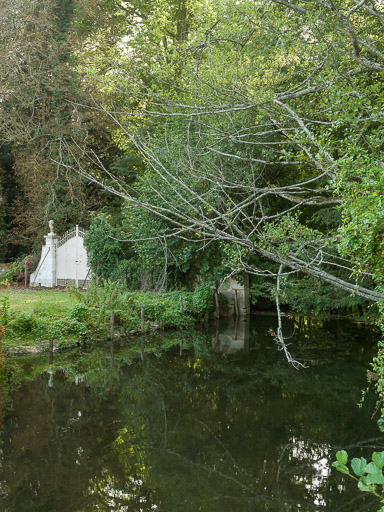 château et moulin du Saulce (paysages du canal du Nivernais)