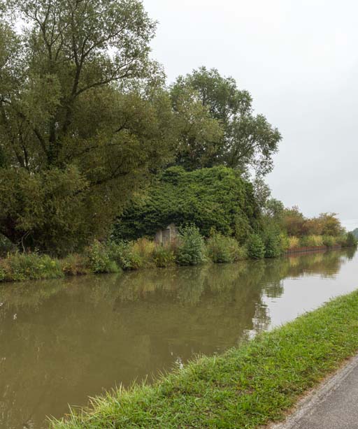 ancien site de l'écluse XXXVIII du versant Méditerranée (canal du Centre)