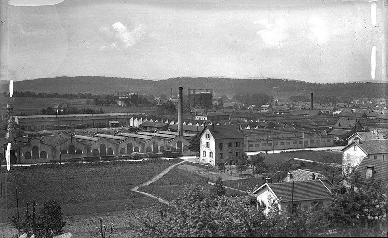 usine de construction automobile de la Société Anonyme des Automobiles Peugeot dite usine des Autos, puis usine de petite métallurgie et de construction électrique Peugeot et Cie