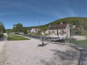 site de l'écluse 29 du versant Saône, dite de Saint-Victor (canal de Bourgogne)