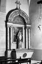 2 autels, 2 tabernacles, 2 retables (autels secondaires)