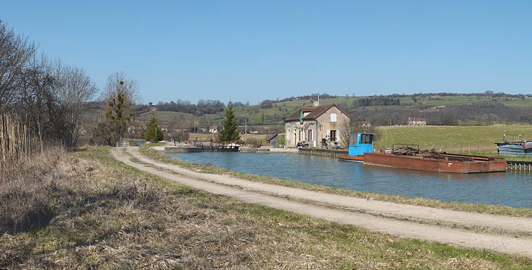 site de l'écluse 14 du versant Yonne, dite de Braux 1ère (canal de Bourgogne)