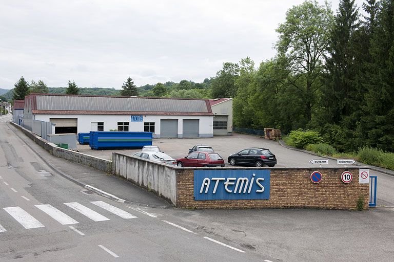 usine de petite métallurgie Bernard, Viénot et Mattie, puis usine de construction métallique Buchwalder, actuellement Atemis