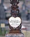 croix funéraire et plaque (dite coeur de Morez) de Lucien-Emile Reymondet