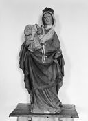 statue (petite nature) : Vierge à l'Enfant