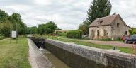 site de l'écluse 40 du versant Seine, dite de Brèves (canal du Nivernais)