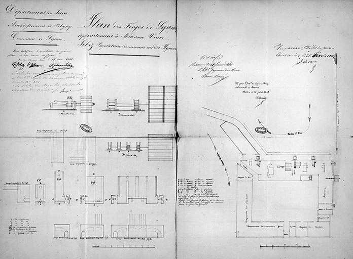 usine métallurgique dite Forges de Syam