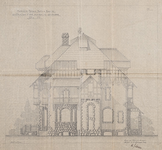 demeure d'industriel Edgar Japy dite château Lorday