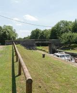 pont sur l'écluse 12 du versant Loire, dite d'Orgues 2 (canal du Nivernais)