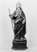 statue (statuette) : saint évêque