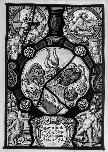 verrière : panneau héraldique allemand (n° 897.1.1249)
