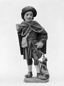 statue (statuette) : saint Roch