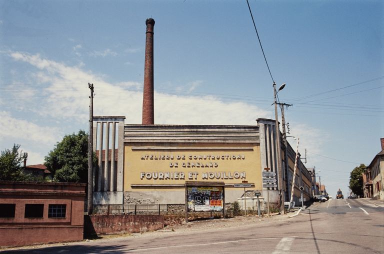 usine métallurgique, atelier de construction de Génelard - Fournier et Mouillon