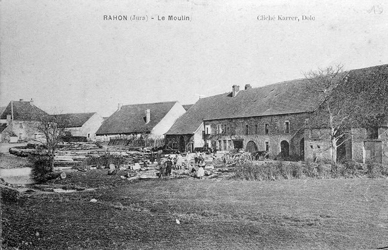 moulin à blé, minoterie, scierie Mutelet et Cie