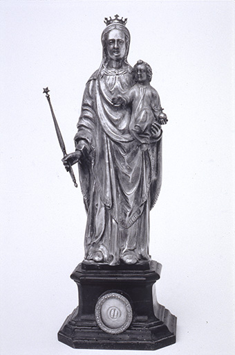 statuette-reliquaire : Vierge à l'Enfant