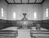 ensemble du mobilier du choeur liturgique protestant