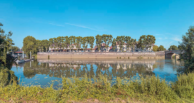 ensemble fortifié : fortifications de l'île Saint-Laurent
