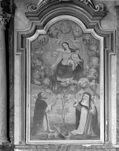 tableau : le Rosaire