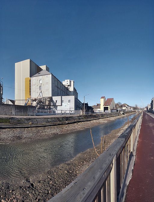 grandes minoteries dijonnaises (activités liées au canal de Bourgogne)