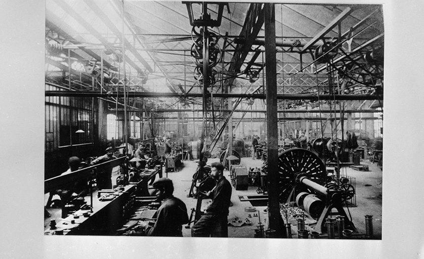 usine de transformation des métaux et de petite métallurgie dite Forges de Hauterive