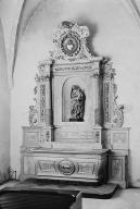 autel, retable (autel secondaire nord)