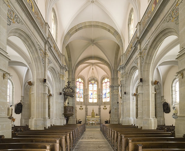 le mobilier de l'église paroissiale Saint-Maurice
