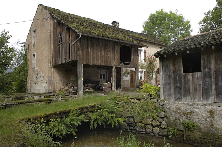 moulin à farine et à huile, puis atelier de sabotier