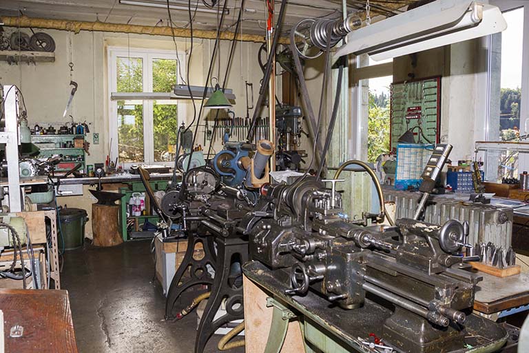 le mobilier de l'atelier de construction mécanique Berçot puis Roch