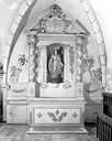 autel, retable secondaire sud