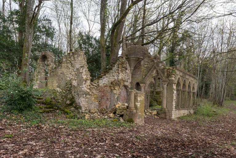 fabrique de jardin dite ruines de l'abbaye