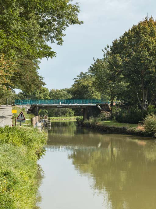 pont routier isolé de la Fontaine-Beaunoise ; pont du site d'écluse XXXbis (canal du Centre)