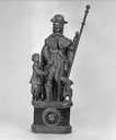 statuette-reliquaire : saint Roch