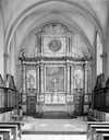 autel, retable, tabernacle, gradin d'autel (ensemble du maître-autel)