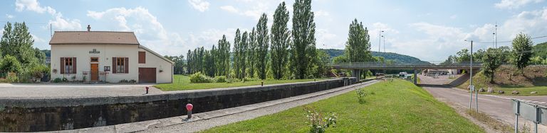 site de l'écluse 65 du versant Yonne, dite de Montbard 2ème (canal de Bourgogne)