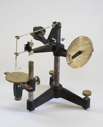 instrument de mesure des forces, des poids et des pressions (tensiomètre de Lecomte du Nouÿ)