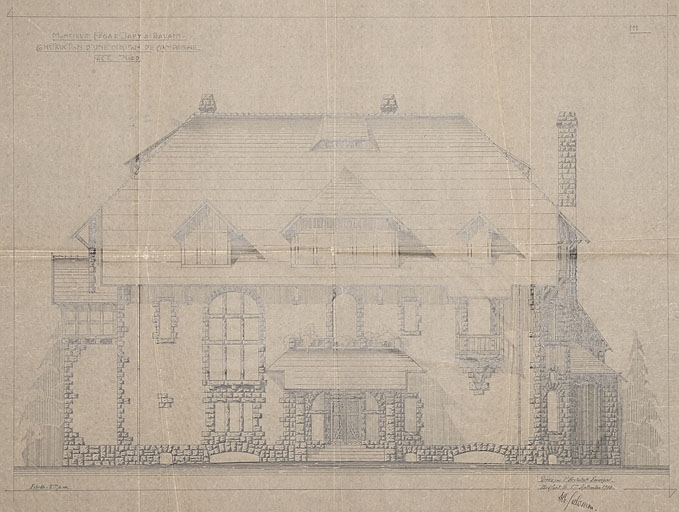 demeure d'industriel Edgar Japy dite château Lorday