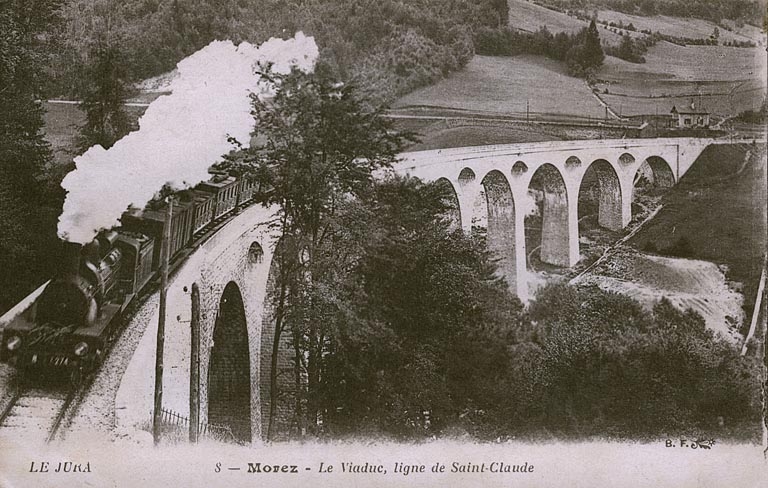 viaduc de Morez (voie ferrée Andelot - La Cluse)