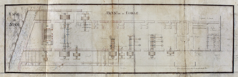 usine métallurgique dite Forges de Syam