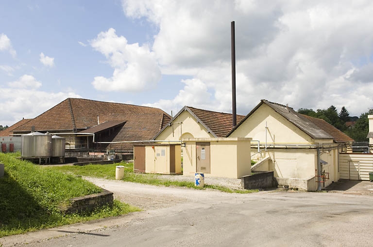 usine métallurgique dite forge de Loulans, actuellement fromagerie industrielle Marcillat Loulans