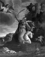 2 tableaux : le Sacrifice d'Abraham et le Sacrifice de Manoah