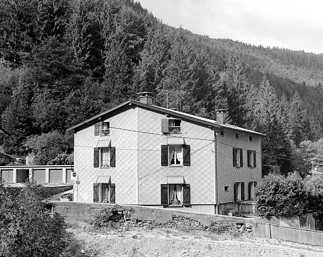 maison, bureau d'octroi et douane