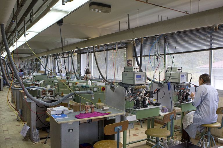 usine de lunetterie Albin Paget
