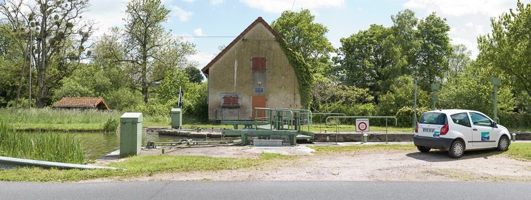 site de l'écluse 12 du versant Océan ; dite de Four ou du Four (canal du Centre)