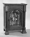 statuette-reliquaire de confrérie : saint Martin
