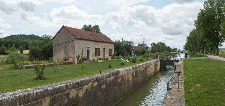 site de l'écluse 09 du versant Yonne dite des Morons (canal de Bourgogne)
