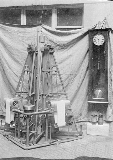 ensemble des instruments de magnétisme et de sismologie