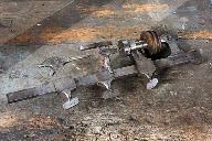 5 machines à tourner, décolleter, polir, percer, découper (tours à perche)